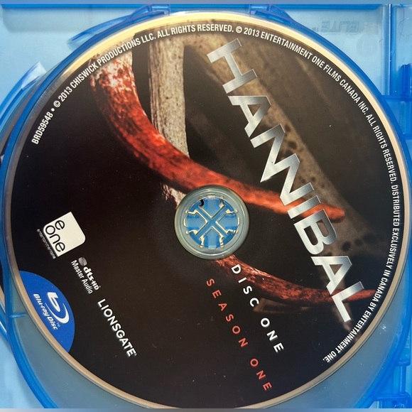 Hannibal - Season 1 Blu Ray - Like New 🔪🥩 - Picture 3 of 4